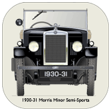 Morris Minor Semi-Sports 1930 Coaster 1